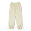 Men's Solid Color Drawstring Loose Wide Leg Pants